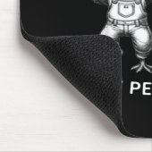 Easily Distracted By Peckers, Chicken Lover, Funny Mousepad (Ecke)