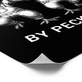 Easily Distracted By Peckers, Chicken Lover, Funny Poster (Ecke)