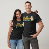 Easily Distracted By Rocks - Rock Collector Geode  T-Shirt (Unisex)