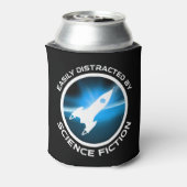 Easily Distracted By Science Fiction Dosenkühler (Kanne Rückseite)