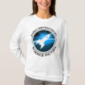 Easily Distracted By Science Fiction T-Shirt (Vorderseite)