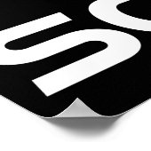 Easily Distracted By Science Poster (Ecke)