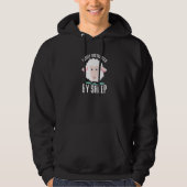 Easily Distracted By Sheep  Farm Lover Funny Sheep Hoodie (Vorderseite)