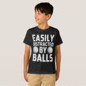 Easily Distracted By Shirt Funny Men Women Golf Lo (Vorne ganz)