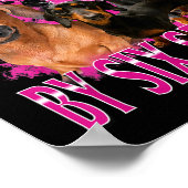 Easily Distracted By Six Seven 67 Meme Dachshund W Poster (Ecke)