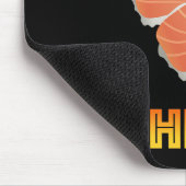 Easily Distracted By Sushi Bars Mousepad (Ecke)