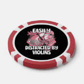 Easily Distracted By Violins Pokerchips (Einzeln)