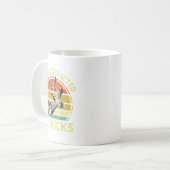 Easily Distracted Duck Hunting Gift Dad Hunter Son Kaffeetasse (Vorderseite Links)