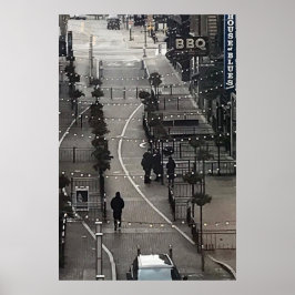 "East 4th Street Morning" Fotografie Poster