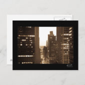 East 55th Street, New York Postkarte (Vorne/Hinten)