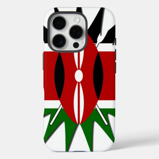 East African Constellation Kenyan Flag Star Design Case-Mate iPhone Hülle (Rückseite)