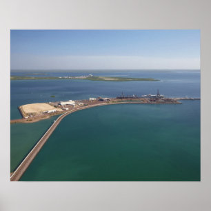 East Arm Port, Darwin Harbour Poster