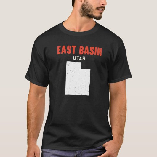 East Basin Utah USA Staat America Travel Utahan T-Shirt (Vorderseite)
