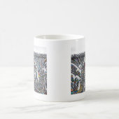 East Berlin Wall Graffiti Kaffeetasse (Mittel)