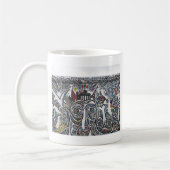 East Berlin Wall Graffiti Kaffeetasse (Links)