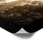 East Brady Panoramic Foto 1909 Poster (Ecke)