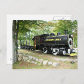 East Branch & Lincoln Train New Hampshire Postcard Postkarte (Vorne/Hinten)