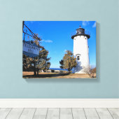 East Chop Lighthouse, Massachusetts Canvas Print Leinwanddruck (Insitu (Holzboden))