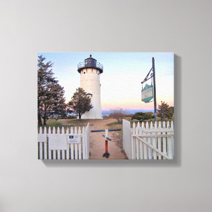 East Chop Lighthouse, Massachusetts Canvas Print Leinwanddruck