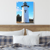 East Chop Lighthouse, Massachusetts Canvas Print Leinwanddruck (Insitu (Schlafzimmer))