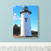 East Chop Lighthouse, Massachusetts Canvas Print Leinwanddruck (Insitu (Holzboden))