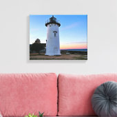 East Chop Lighthouse, Massachusetts Canvas Print Leinwanddruck (Insitu (Wohnzimmer))