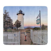 East Chop Lighthouse, Massachusetts Cutting Board Schneidebrett (Vorderseite)