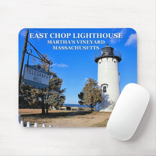 East Chop Lighthouse, Massachusetts Mousepad (Mit Mouse)