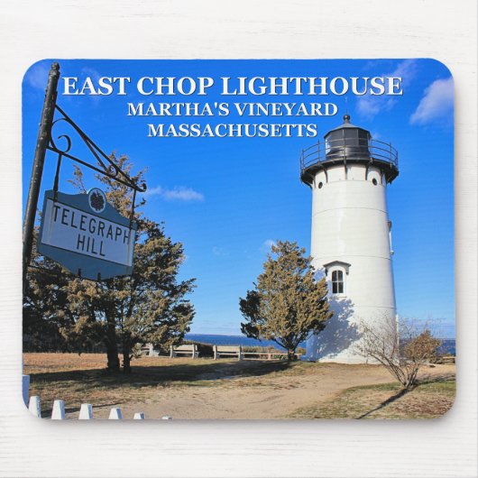 East Chop Lighthouse, Massachusetts Mousepad (Vorne)