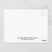 East Chop Lighthouse, Massachusetts Postkarte (Rückseite)