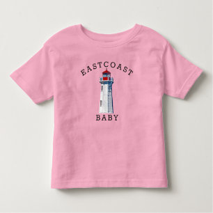 East Coast Baby PEGGY'S COVE LIGHTHOUSE N.S Baby Kleinkind T-shirt