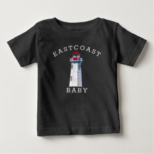 East Coast Baby PEGGY'S COVE LIGHTHOUSE N.S Baby T-shirt