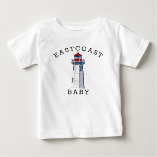 East Coast Baby PEGGY'S COVE LIGHTHOUSE N.S. T-shirt
