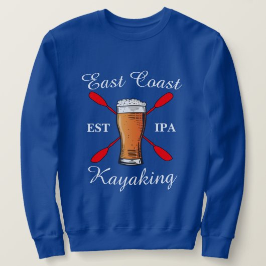 East Coast Kayaking Pulli est IPA Bier (Design vorne)