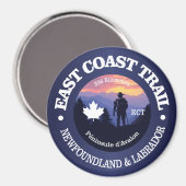 East Coast Trail (rd2) Magnet (Vorderseite/Rückseite)