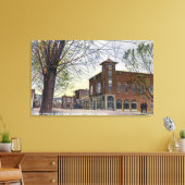 East End View Main StreetKlamath Falls, OR Leinwanddruck (Insitu (Wohnzimmer))