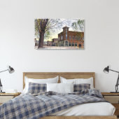 East End View Main StreetKlamath Falls, OR Leinwanddruck (Insitu (Schlafzimmer))