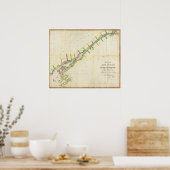 EaSt. Ende des Ontario-Sees und Fluss St. Lawrence Poster (Küche)