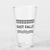 East Falls Glass Glas (Vorderseite)
