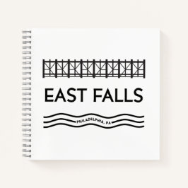 East Falls Notebook Notizblock