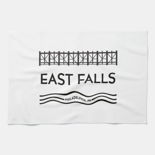 East Falls Teetuch Geschirrtuch (Horizontal)