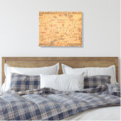East Farthing Leinwanddruck (Insitu (Schlafzimmer))