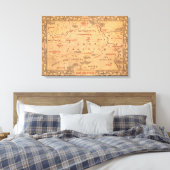 East Farthing Leinwanddruck (Insitu (Schlafzimmer))