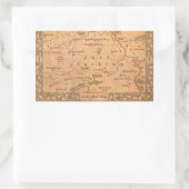 East Farthing Rechteckiger Aufkleber (Tasche)