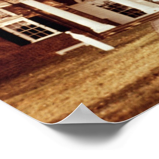 East Front of Monticello Poster (Ecke)