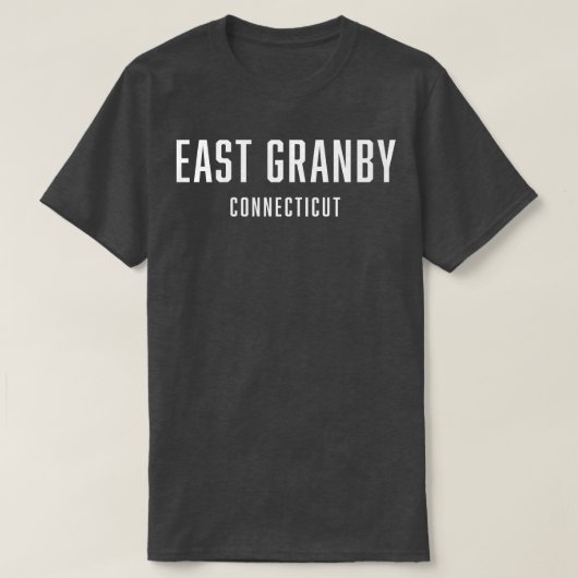 East Granby Connecticut TShirt (Design vorne)