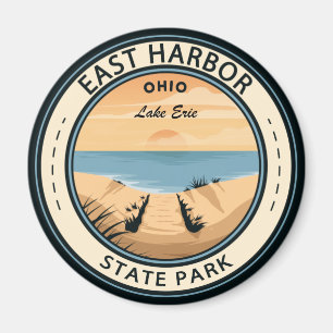 East Harbour Staat Park Ohio Abzeichen Magnet
