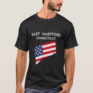 East Hartford Connecticut USA Staat America Travel T-Shirt