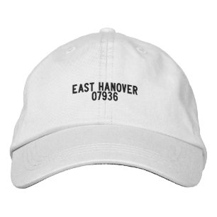 East Hover New Jersey Hat Bestickte Baseballkappe