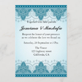 East Indian Mandala Wedding Einladung